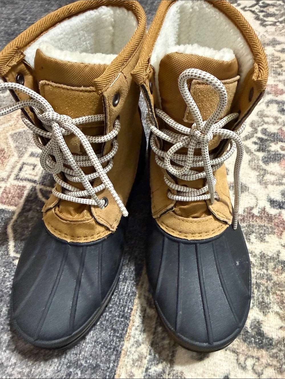 Serra Brown and Black Waterproof Winter Boots - Picture 3 of 5